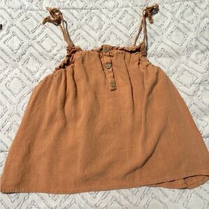 Terracotta Button Tank
